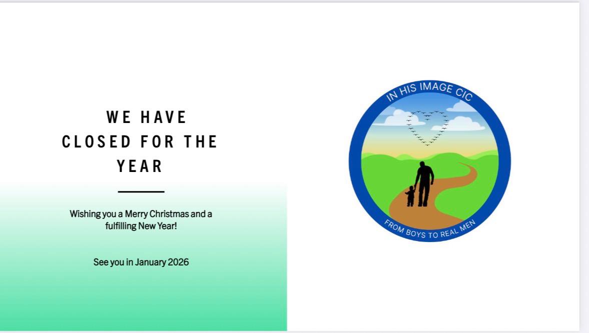 In His Image Community Interest Company tweet media