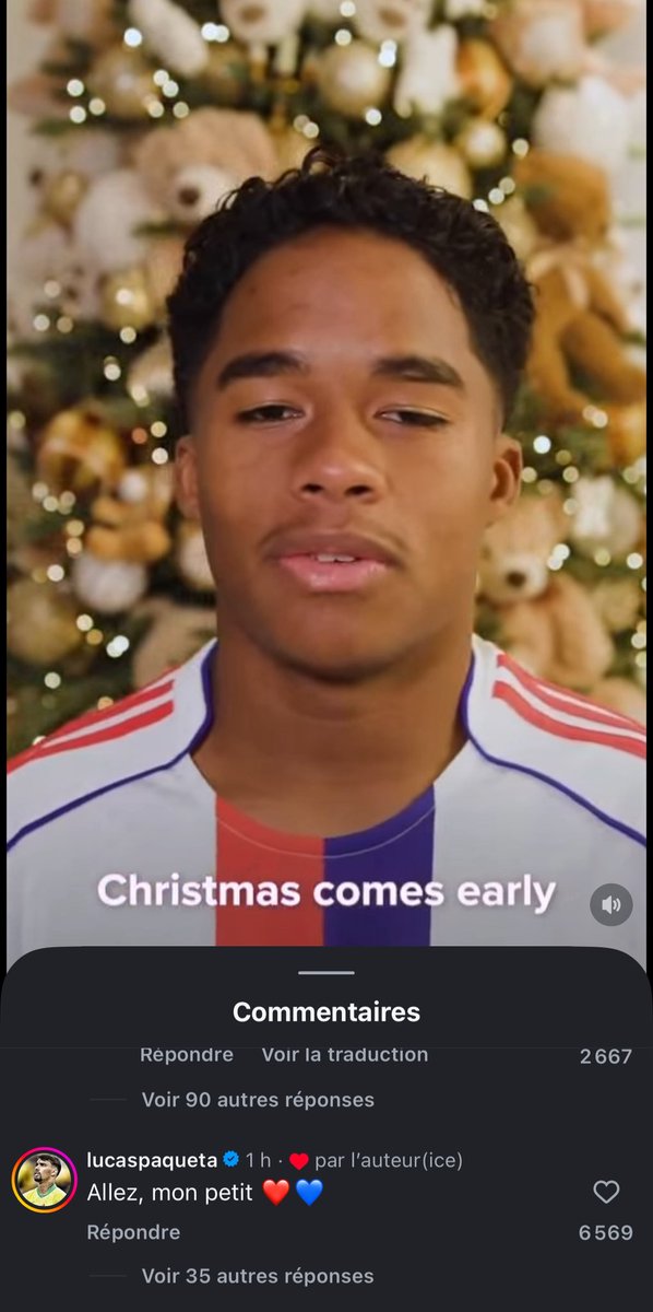 SocialGones's tweet image. Du beau monde sous le post de l’#OL pour l’annonce d’Endrick 🔴🔵🔥

- Karim Benzema 🇫🇷
- Michel Bastos 🇧🇷
- Lucas Paqueta 🇧🇷

#TeamOL