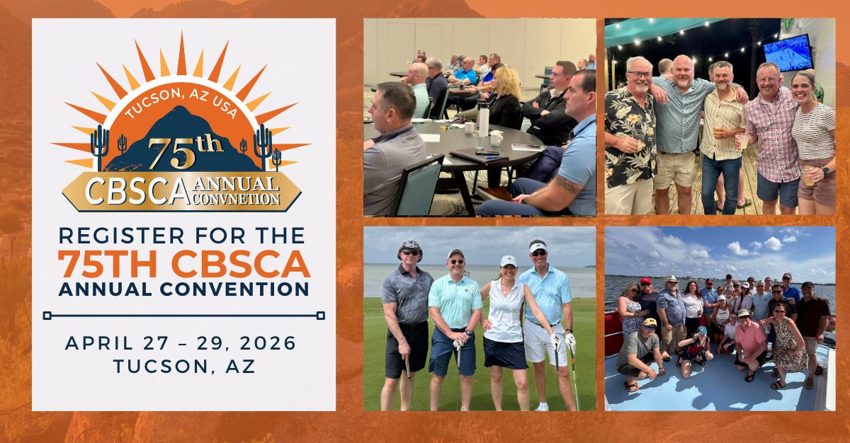 Registration for the 75th CBSCA Annual Convention is now open! 

Join the Copper &amp; Brass Supply Chain Association in person at the 75th CBSCA Annual Convention in Tucson, AZ, April 27–29, 2026

Register today: ow.ly/jIZ150XNL9t

#RedMetals #CopperBrass #Tucson #Networking