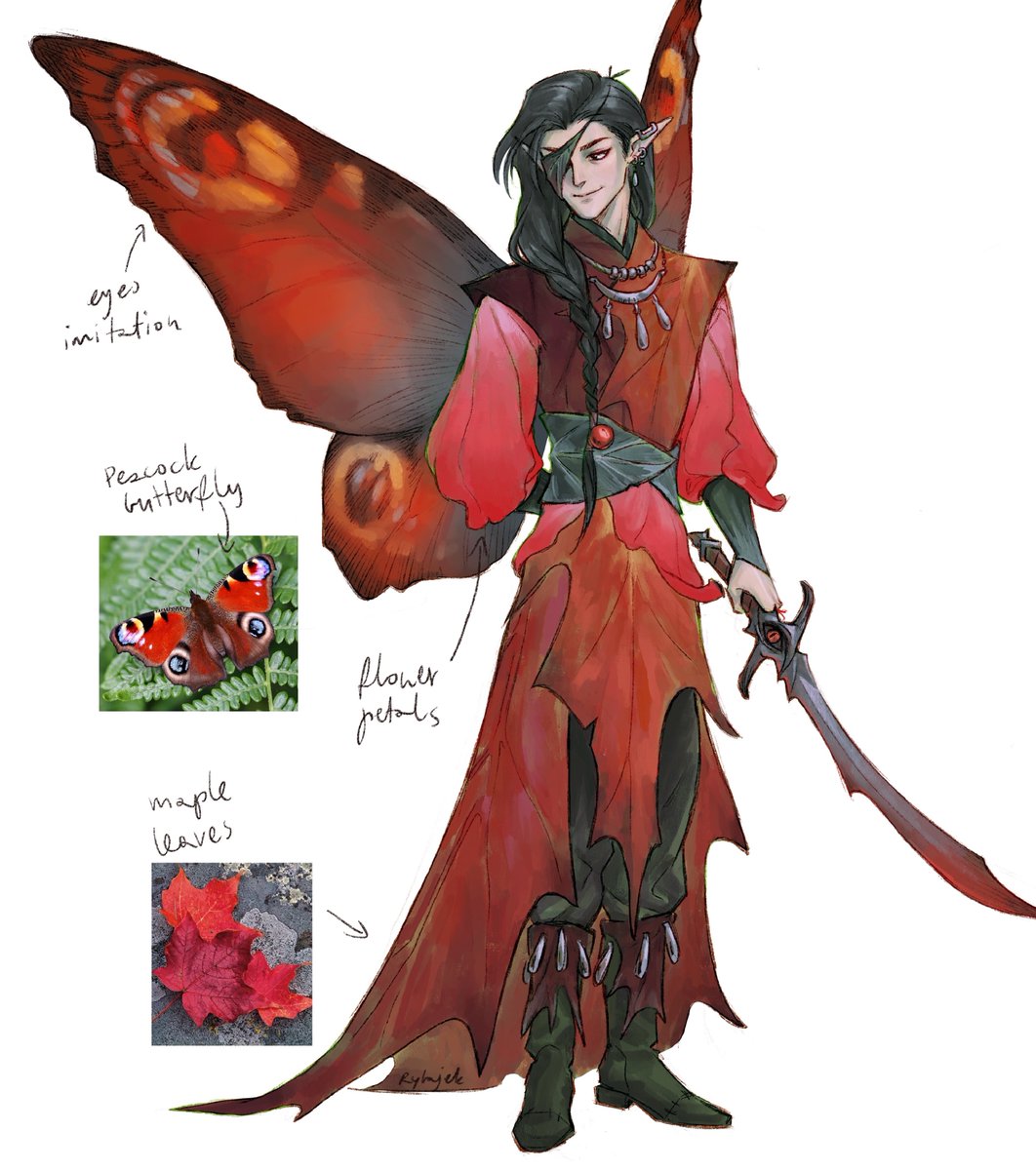 rybajek's tweet image. tiny scrap collector XL and butterfly king HC 💚❤️ #tgcf