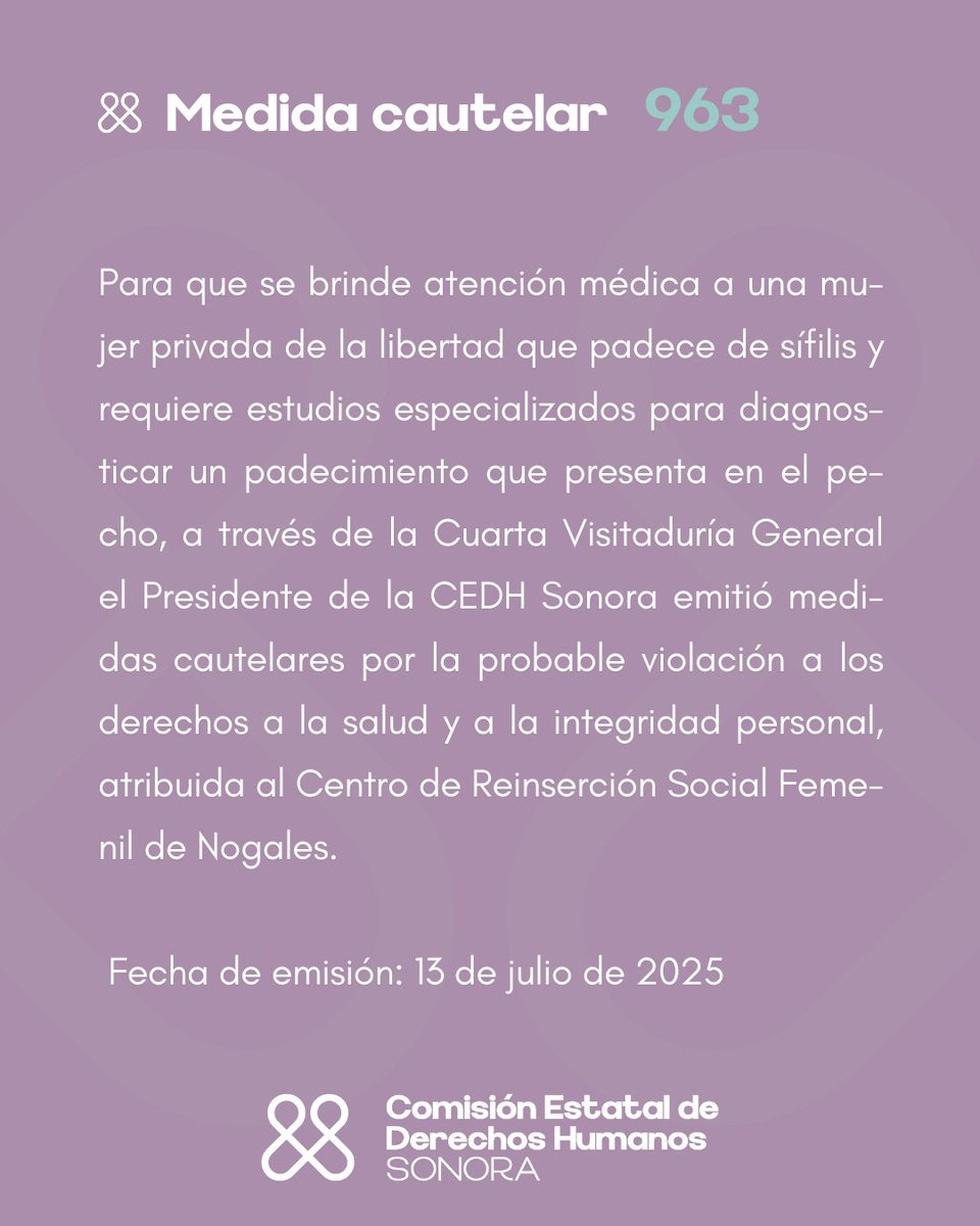 CEDH Sonora tweet media