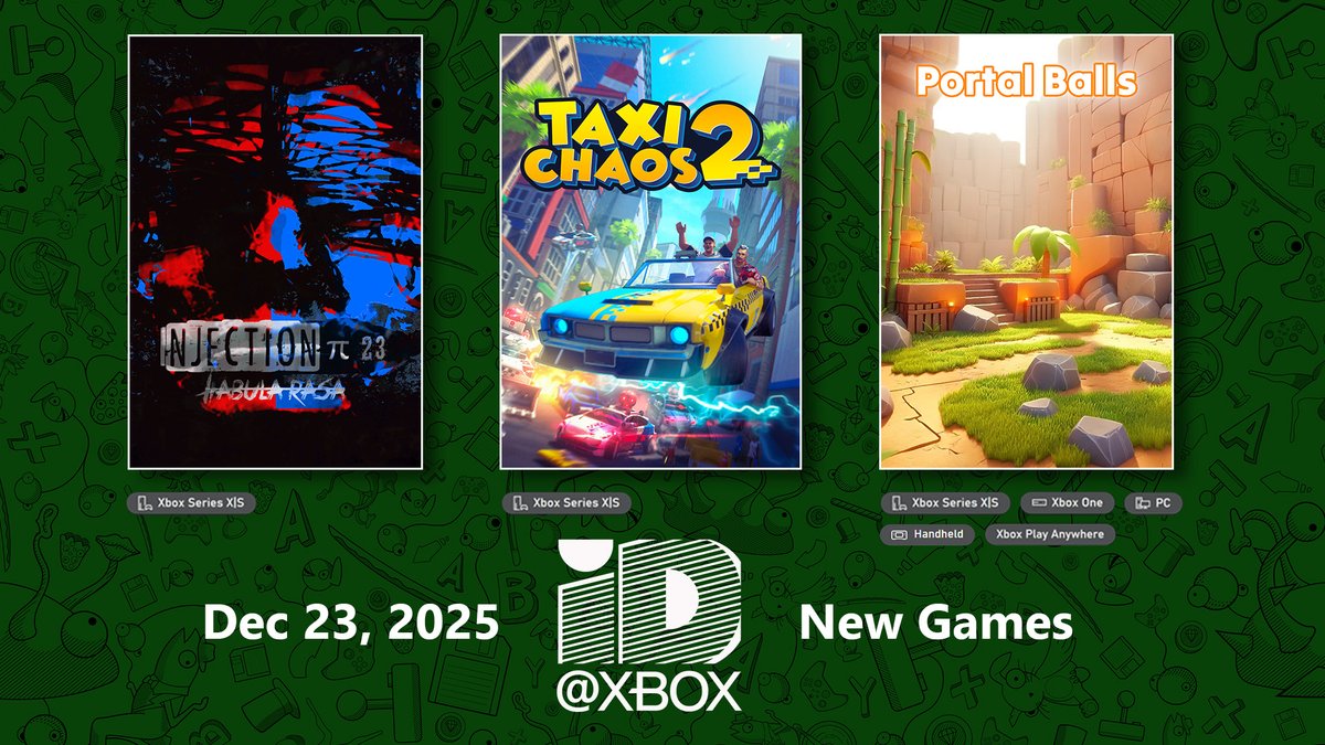 The countdown to year’s end draws near, and indie surprises still premiere. ❄️ Rolling out today: eerie Horror vibes, tricky Puzzle delights, and Racing that leaves dust in its wake! 💚 

Check 'em out with the links below! 🔗