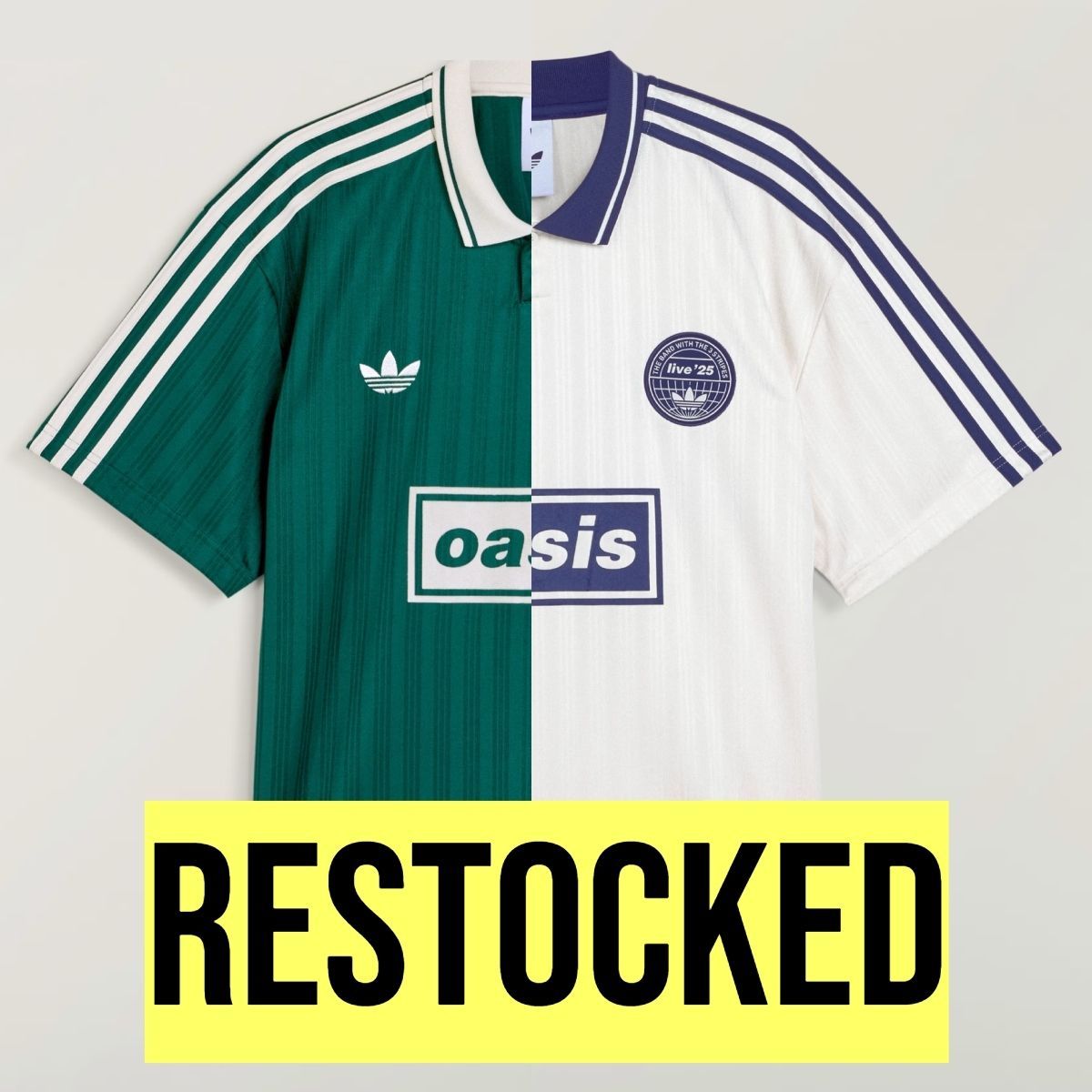 ADIDAS | OASIS LIVE '25 DROP 2🎸 Jersey's have just been restocked