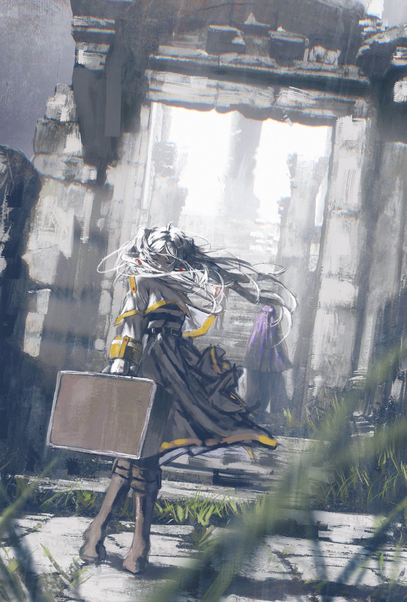 shie__j007's tweet image. Redraw of my frieren artwork from last year