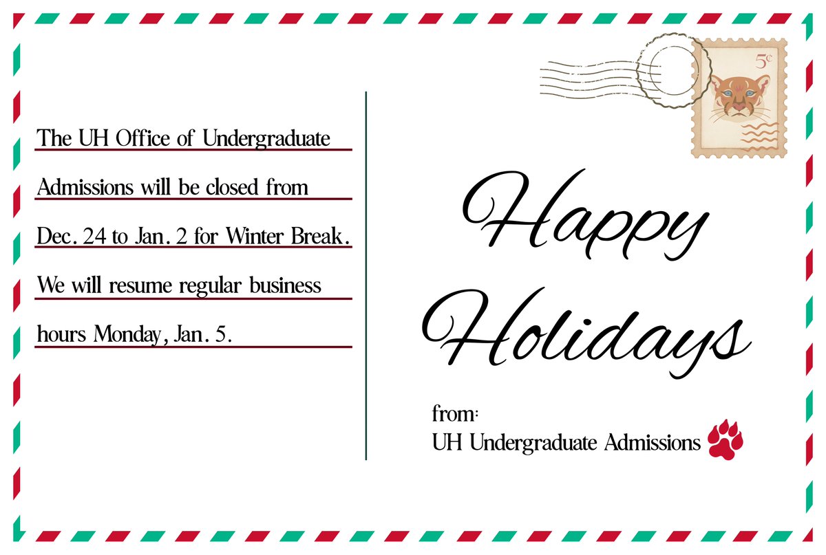 University of Houston Admissions tweet media