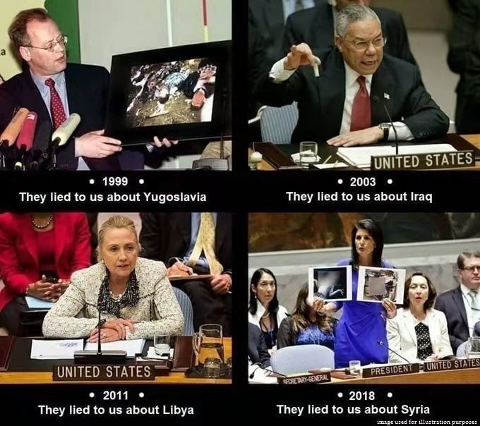 They lied to you about Yugoslavia
They lied to you about Iraq
They lied to you about Libya
They lied to you about Syria
They lied to you about the Ukraine war
They lied to you about Iran

But you think they're telling you the truth about Venezuela?

Wake up.