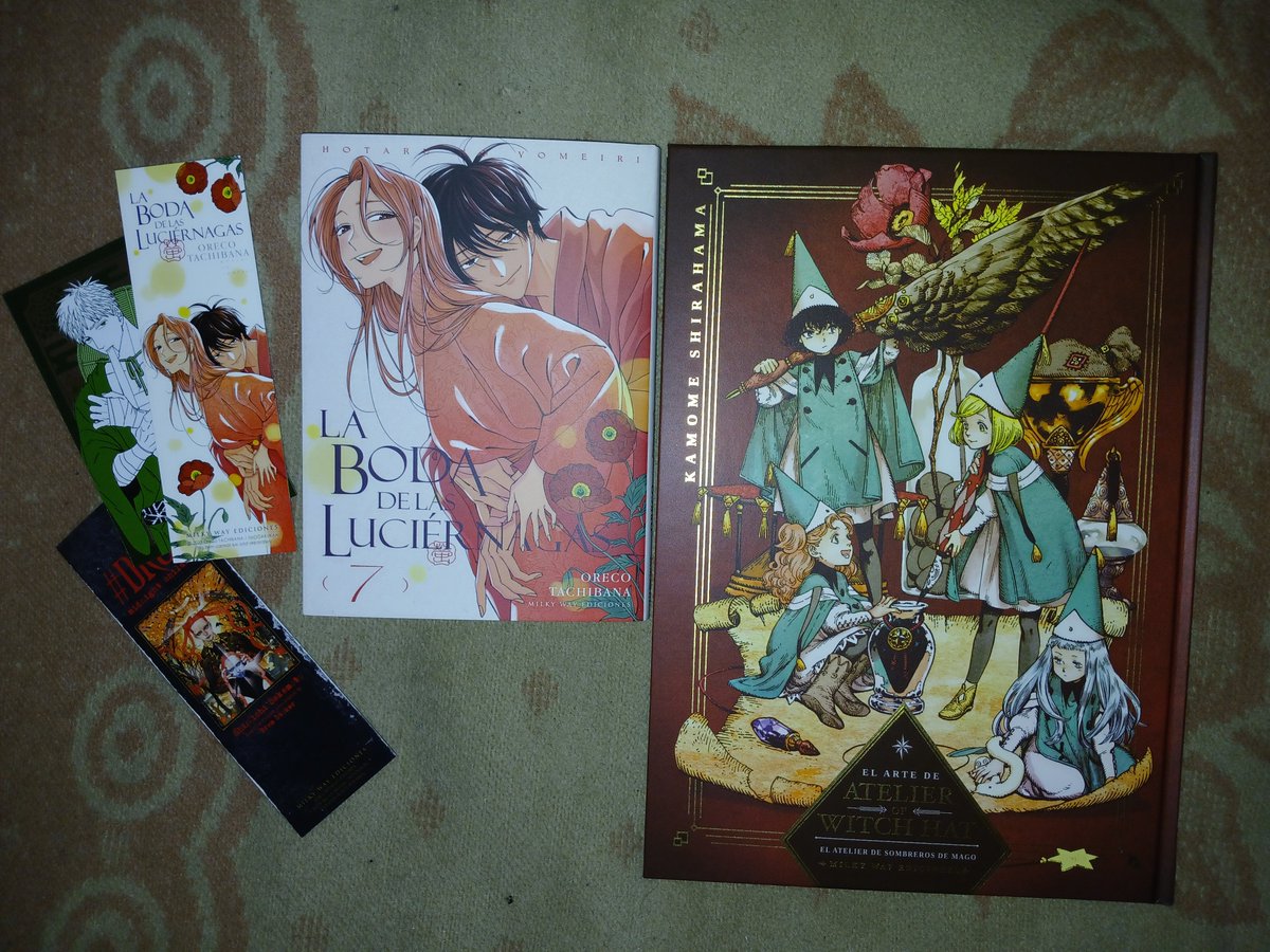 Ya me ha llegado el #mangademedianoche de <a href="/mwediciones/">Milky Way Ediciones</a> 😍
Ha llegado todo super bien, como siempre, y gracias por incluirme el marcapáginas que me faltaba de DRCL