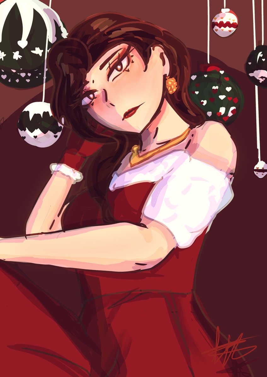 Merry Christmas! 🎄

Here's a Christmas illustration of Céline from my comic 105.

Don't think I forgot to do something for Christmas and that I did this in an hour. 😅

#illustration #digitalart #dibujodigital #artedigital #Navidad #MerryChristmas