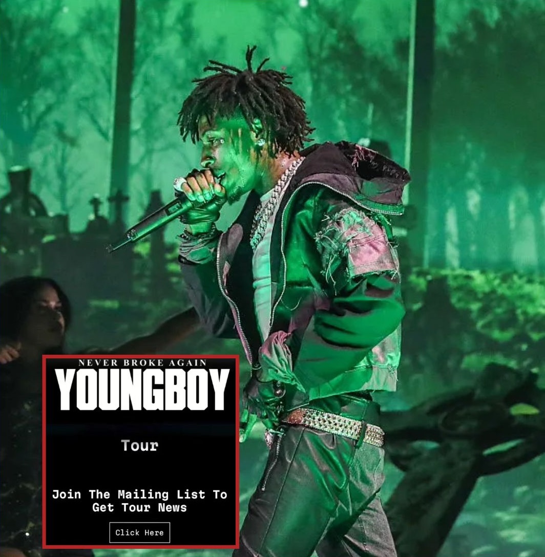 mymixtapez's tweet image. NBA YoungBoy's official site is hinting at another tour coming soon, following the Masa Tour, which grossed over $70 million 💰🔥