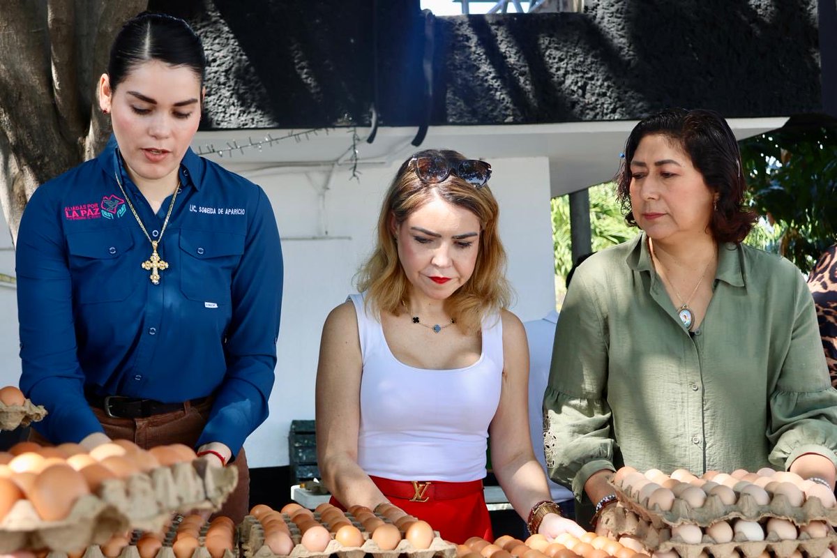 El Voluntariado “Aliadas por la Paz y la Seguridad del Pueblo” entrega conos de huevos para el personal de la SSP

facebook.com/share/1CcCxtUA…