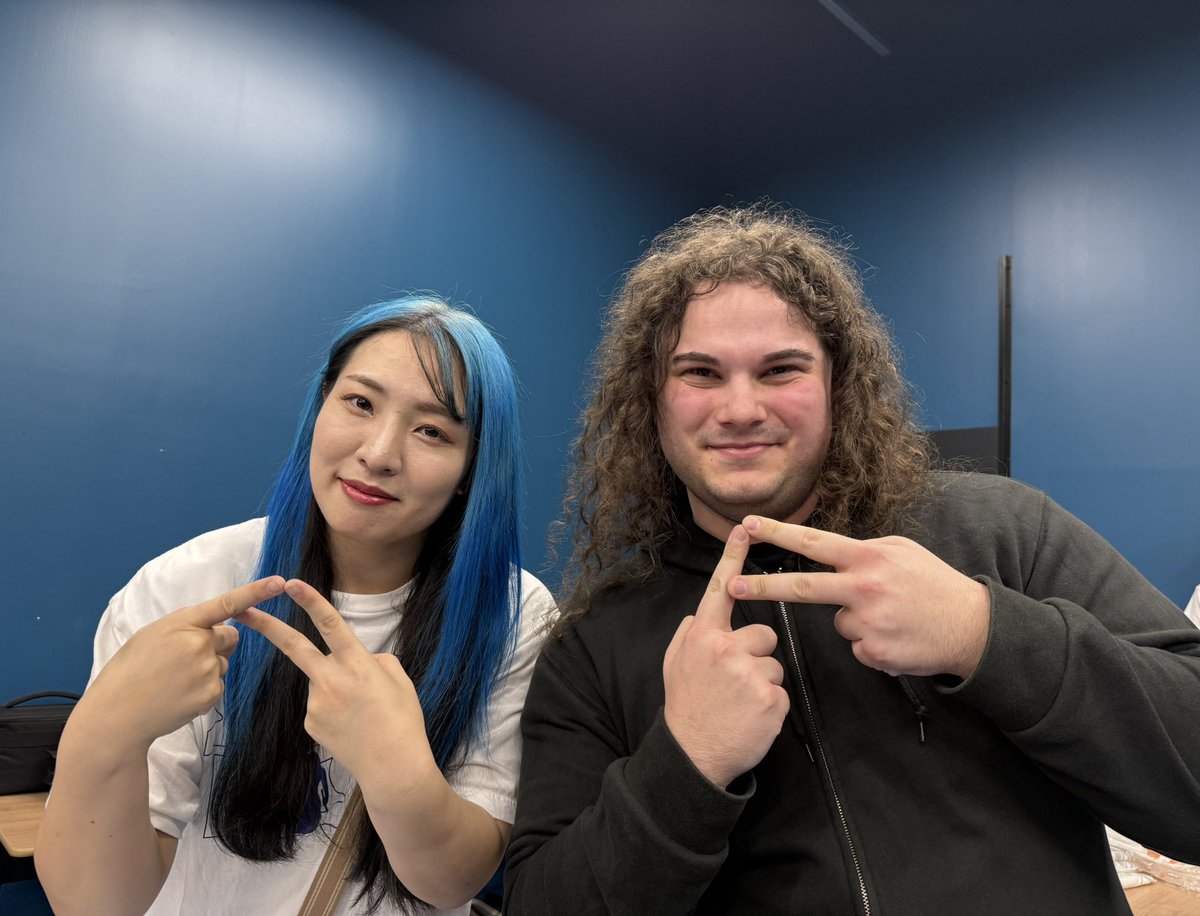 i met @Sera_Risa for the third time this trip! when i told risa