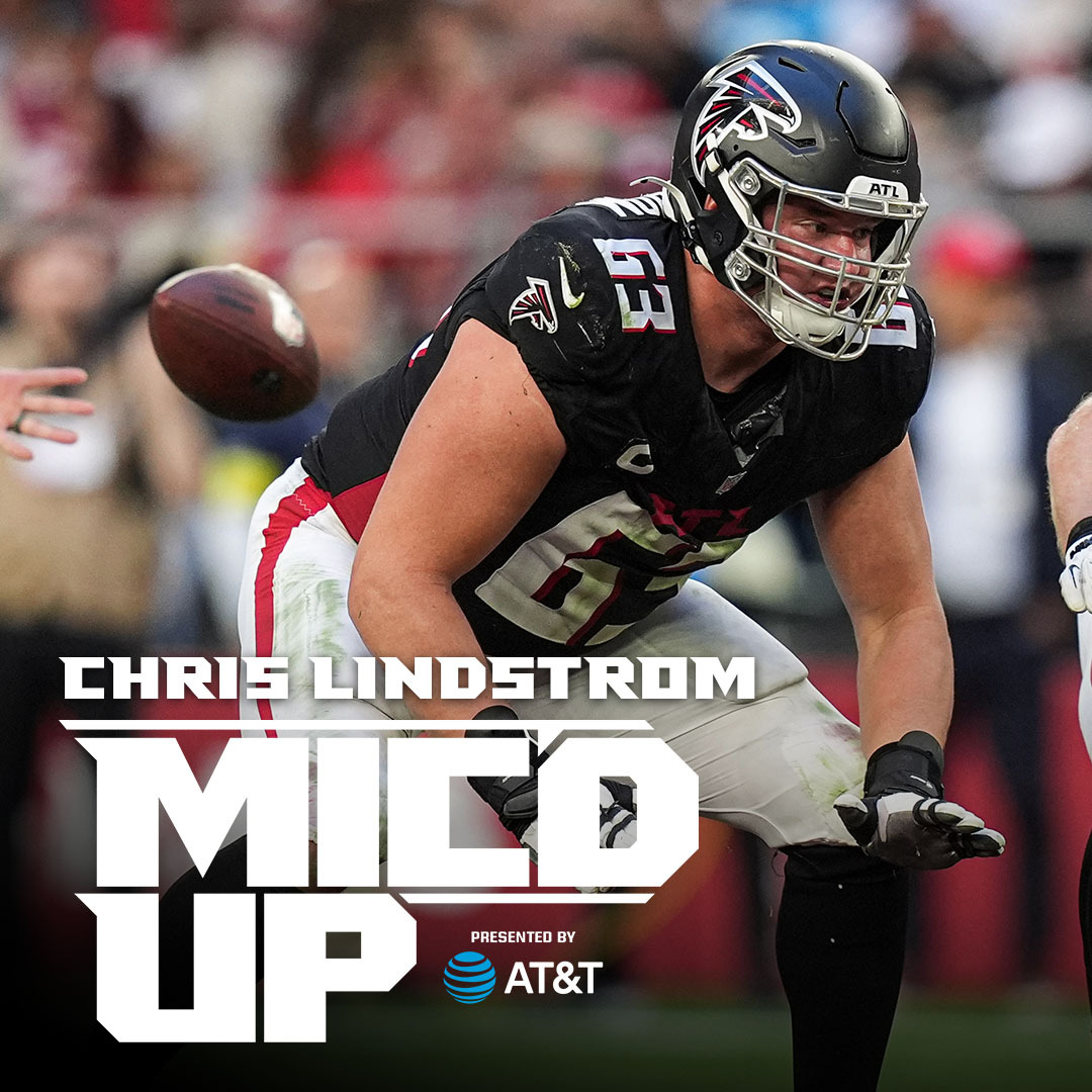 We've got a four-time Pro Bowler on the mic!
🎙️ @C_Lindstrom63