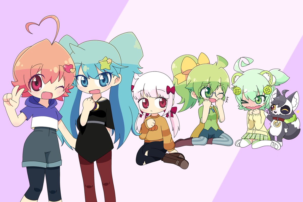 はんちゃん✨3️⃣点 昨日はももにゃん🍑との、ももるな撮影会でしたー！ 息ぴったりで