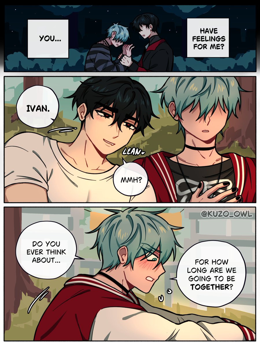 Choosing to believe 🖤 [2/5] #ivantill jockemo au 