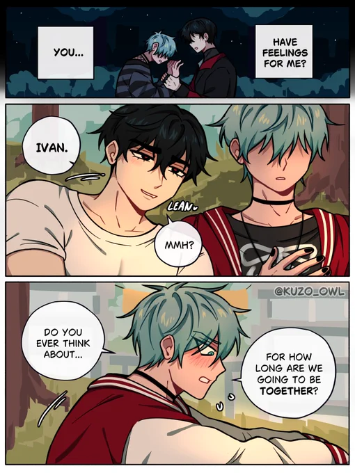 Choosing to believe 🖤 [2/5] #ivantill jockemo au 