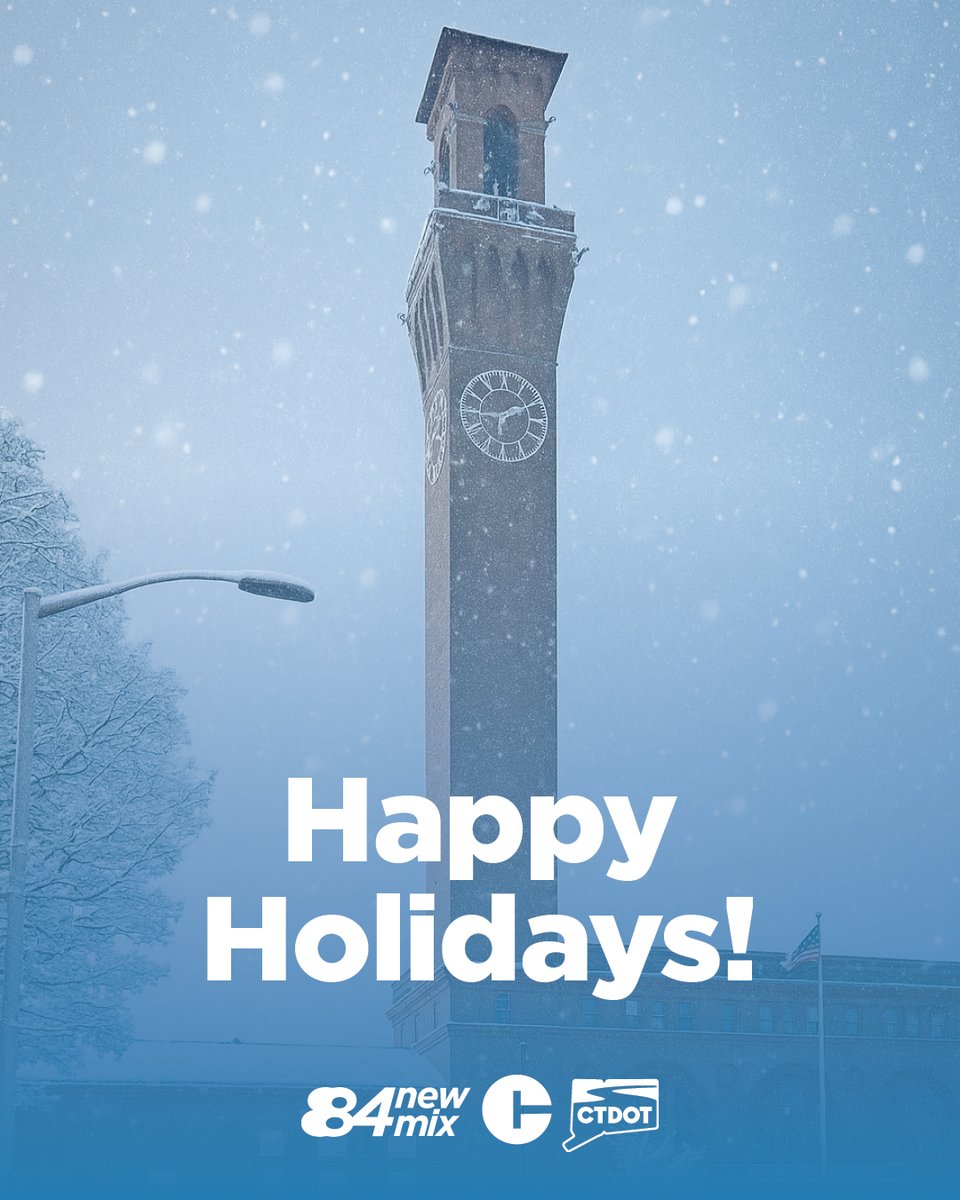 Happy holidays from the New Mix Team! Wishing you a joyful, restful season. We look forward to all 2026 has to offer! #HappyHolidays #Waterbury