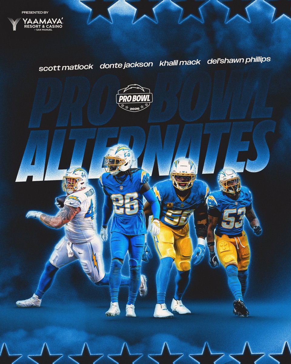 chargers's tweet image. tbh they should’ve made it