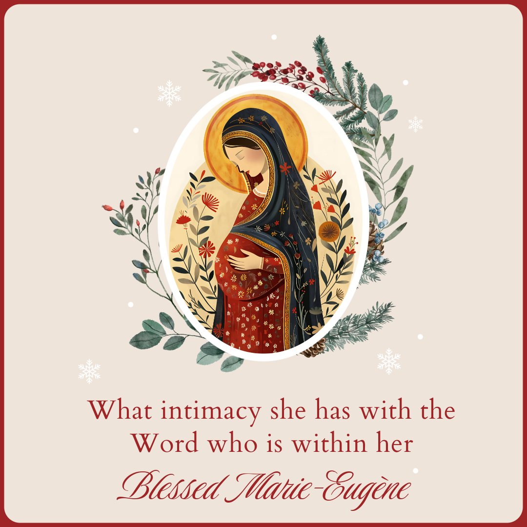 carmelitequotes's tweet image. 🕯️ Blessed Marie-Eugène reflects on the hidden days before Christmas, when Mary and Joseph enter a deeper intimacy shaped by silence, trust, and the mystery unfolding in their midst.

🔗 twp.ai/4iuB8f

#Advent #ChristmasEve