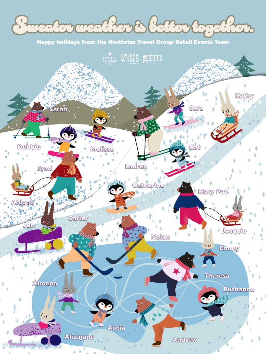 GTMElite's tweet photo. Wishing you a joyful holiday season from our Northstar Travel Group Retail Events family to yours! May your days be merry, bright, and filled with exciting travel plans. Here’s to another year of unforgettable industry connections and adventures! ❤️ ❄️ https://t.co/pwiMRB8MOr