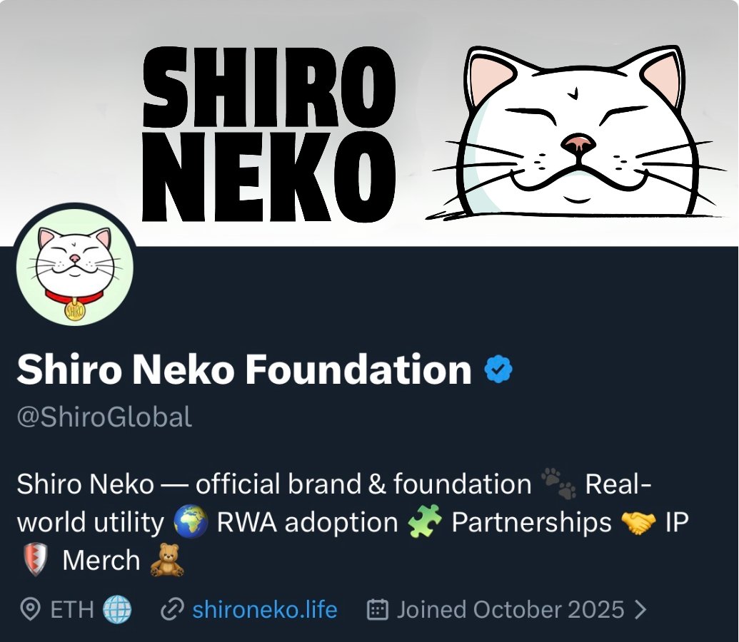 Hey Shiro fam 👋

Quick update to keep things clear:

✅ <a href="/shiro/">Shiro Neko</a> stays exactly as it is — this remains our main community home for memes, vibes, daily chat, and community updates.

🌍 We’re also growing into a bigger brand, so we’ve opened @shiroglobal as our official channel for