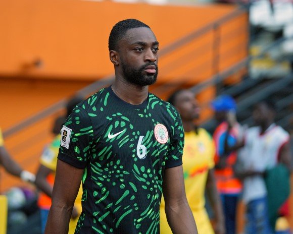 Semi Ajayi scores a beauty to put Nigeria ahead.
Super Eagles 1:0 Tanzania 
#AFCON2025