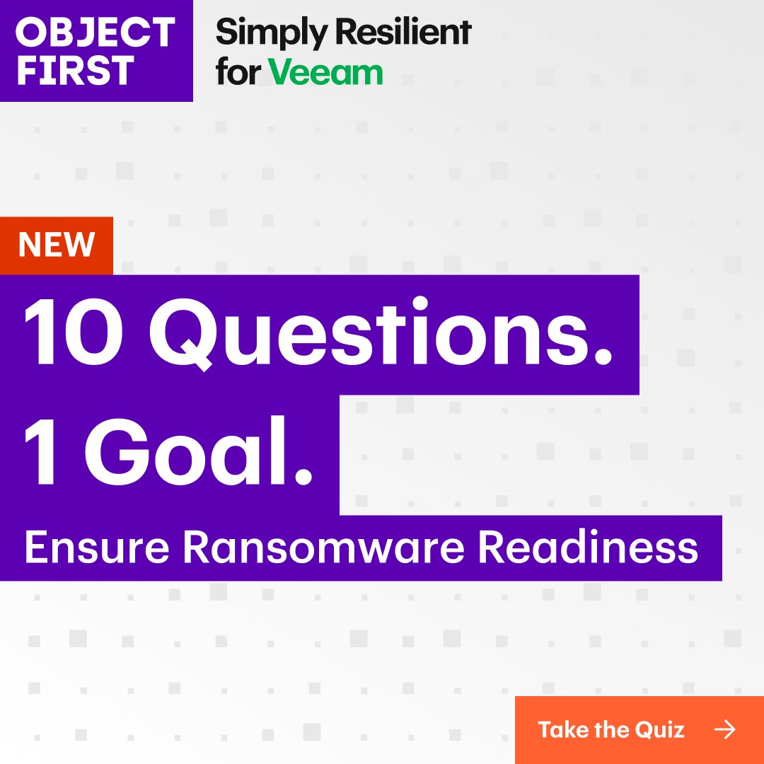 Object First tweet media