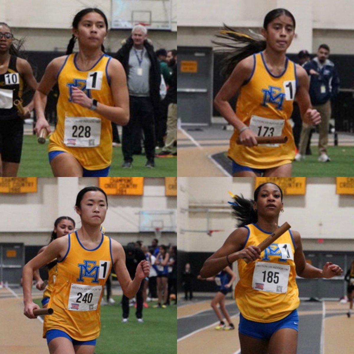EMXCTF's tweet image. ⚡️ Crossover “C” Highlights ⚡️ 
The Girls’ 4x800 Relay opened their season within 7 seconds of the State Lead breaking the 10-minute barrier in 9:59.34! 💪💪legs from Marcheline Simbulan, Bella Estrella, Ashley Zheng, and Zaria Hall! #Depth #PuttingItTogether