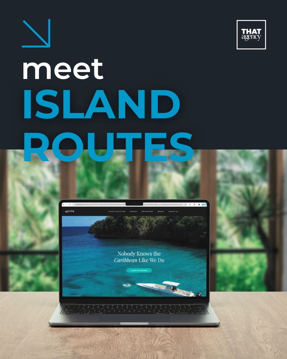 So excited to officially welcome <a href="/IslandRoutes/">Island Routes</a> to the THAT Agency family 
From unforgettable Caribbean experiences to world-class adventures, we’re thrilled to partner with a brand that turns travel into something truly memorable. 
Welcome aboard, <a href="/IslandRoutes/">Island Routes</a> let’s get to work.