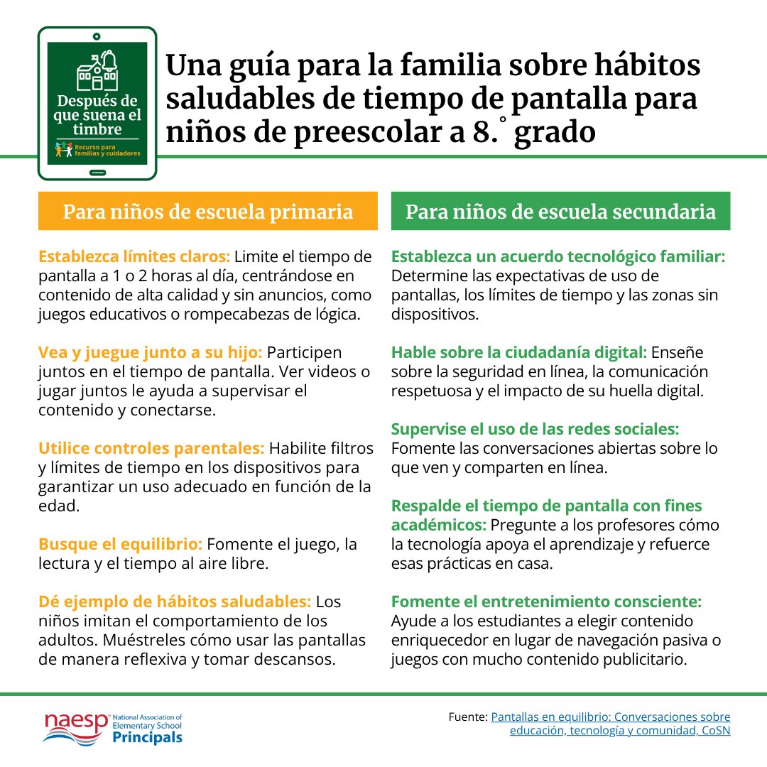 National Assoc. of Elementary School Principals tweet media