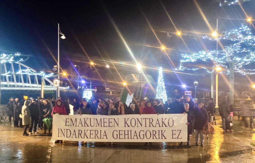 [BERDINTASUNA] Barakaldoko erailketa matxista salatzeko batu gara Alamedan.

🟣✋🏾𝙀𝙧𝙖𝙨𝙤 𝙢𝙖𝙩𝙭𝙞𝙨𝙩𝙖𝙧𝙞𝙠 𝙚𝙯!

#Ondarroa #Ondarru