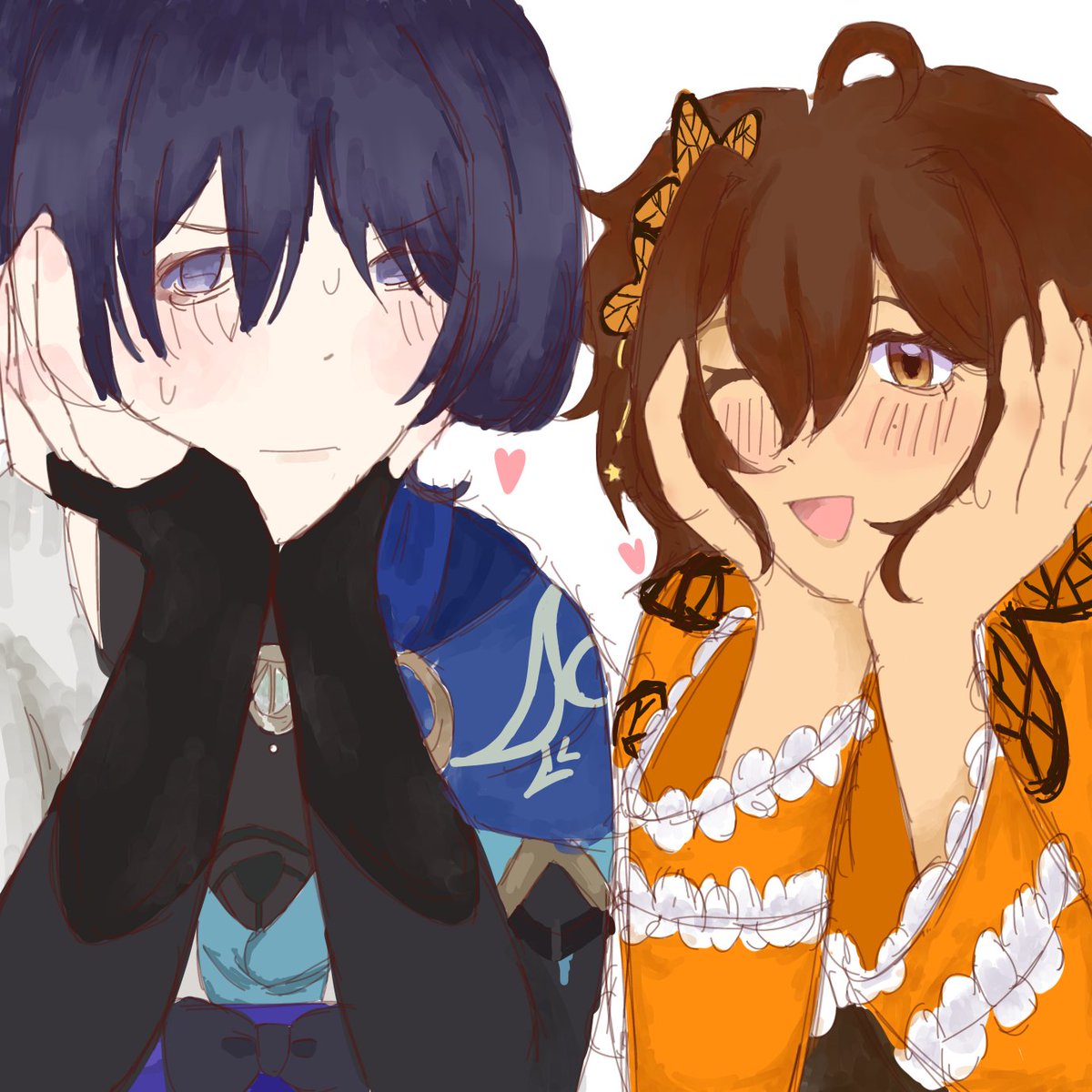 nagumohater's tweet image. this is the software i used and the art i made ^w^