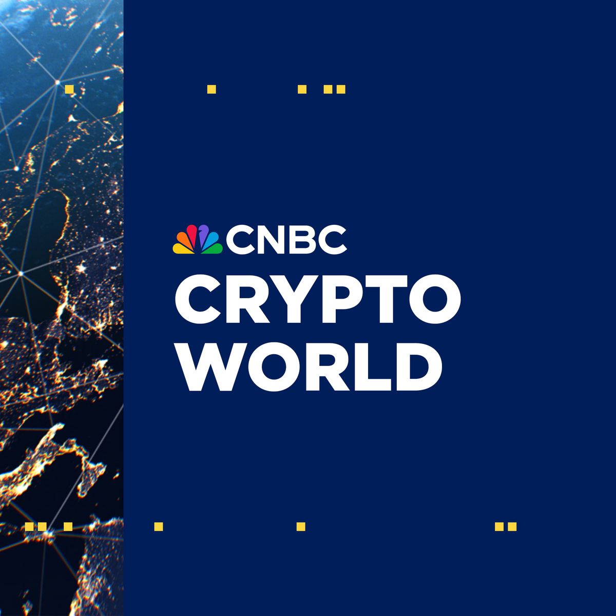 CNBC's tweet image. Stay up to date with CNBC Crypto World, which features the latest news analysis of new crypto regulations, a global perspective, high-profile interviews, and daily trading updates from the ever-changing crypto industry. cnb.cx/4mK84mT