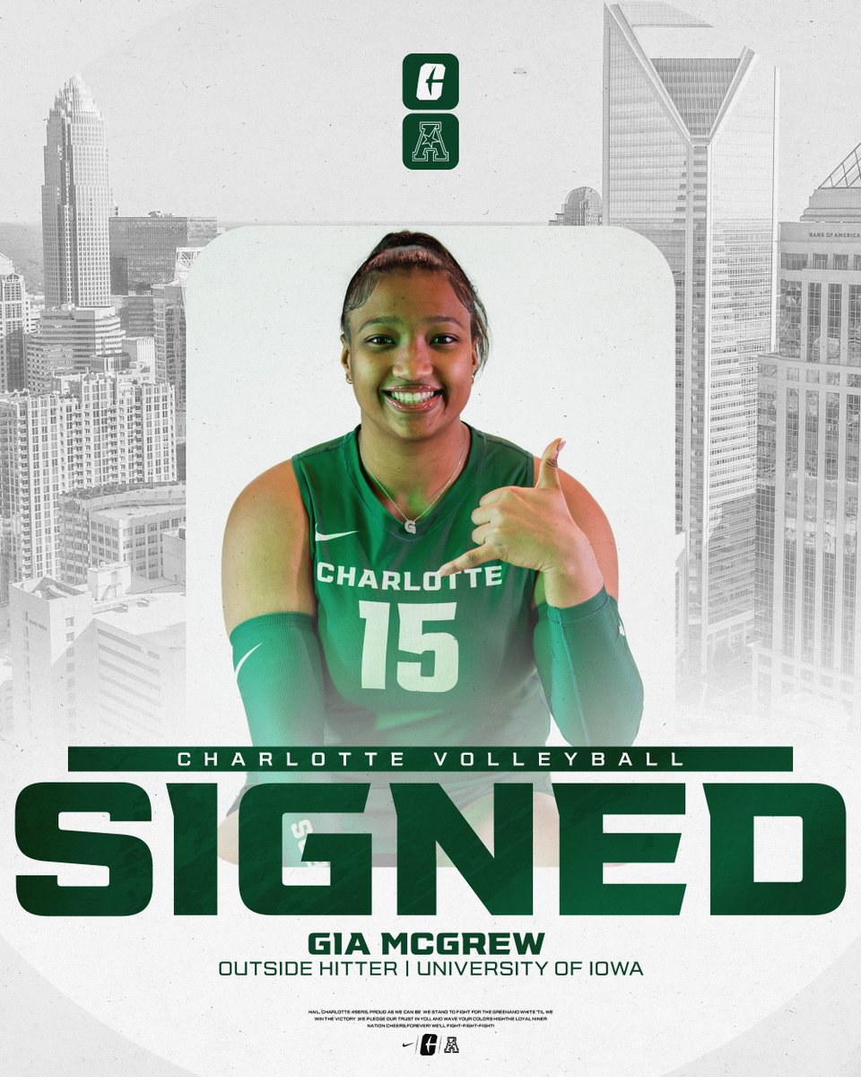 Charlotte Volleyball tweet media