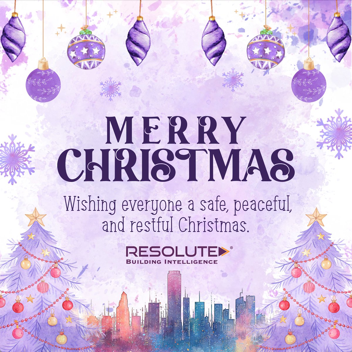 Merry Christmas from Resolute.
Wishing everyone a safe and peaceful Christmas.