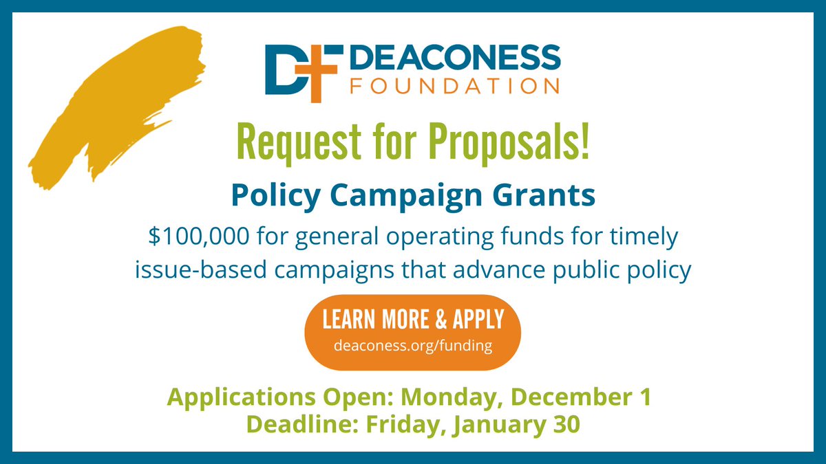 Deaconess Foundation tweet media