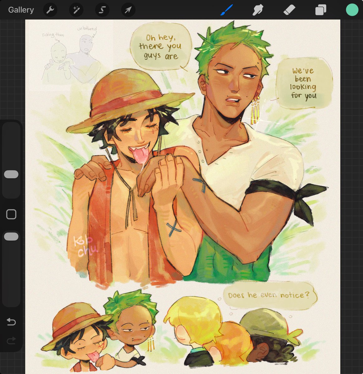 k3bchu's tweet image. Thought of them 🍎🍏