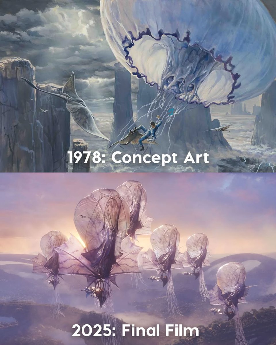 James Cameron finally did it.

Nearly 50 years after painting the “Mesa Planet” for Xenogenesis, ...