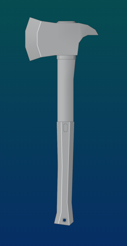 RobloxFantasyCR's tweet photo. Fireaxe. #robloxdev https://t.co/yMYQRuxBbz