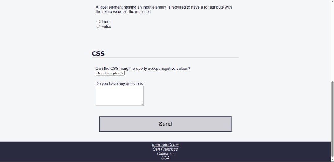 The_Damilola123's tweet image. 23|12|2025

I finished my quiz web page project on @freeCodeCamp. 

This project stretched my mind beyond the normal project I have done in the past. 

#buildinginpublic #FullStackDeveloper #CSS #freecodecamp