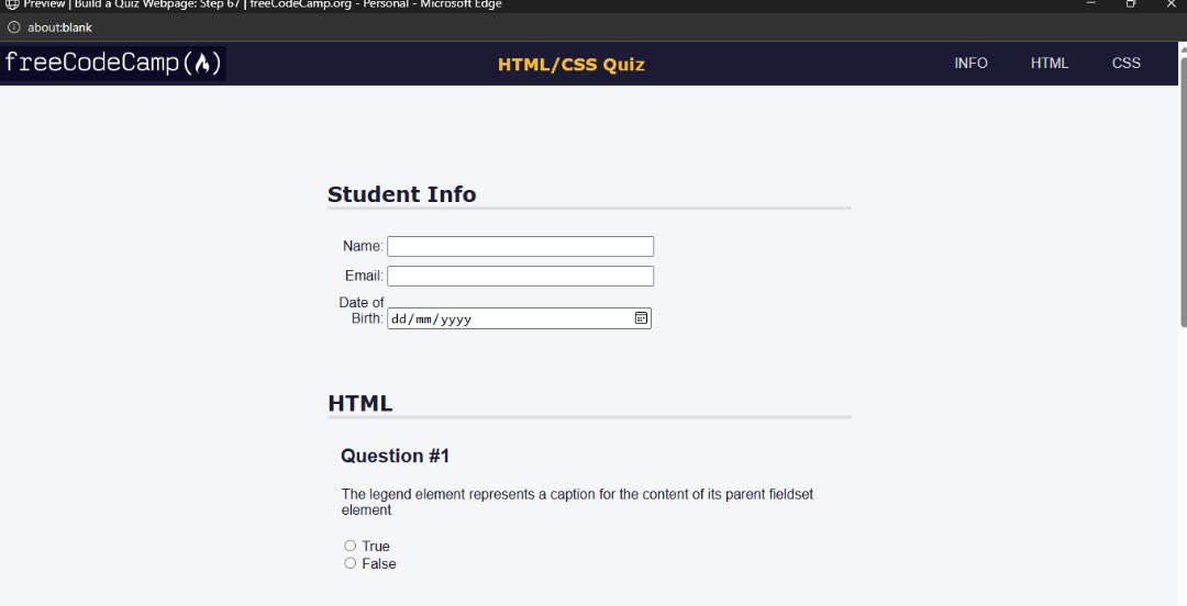 The_Damilola123's tweet image. 23|12|2025

I finished my quiz web page project on @freeCodeCamp. 

This project stretched my mind beyond the normal project I have done in the past. 

#buildinginpublic #FullStackDeveloper #CSS #freecodecamp