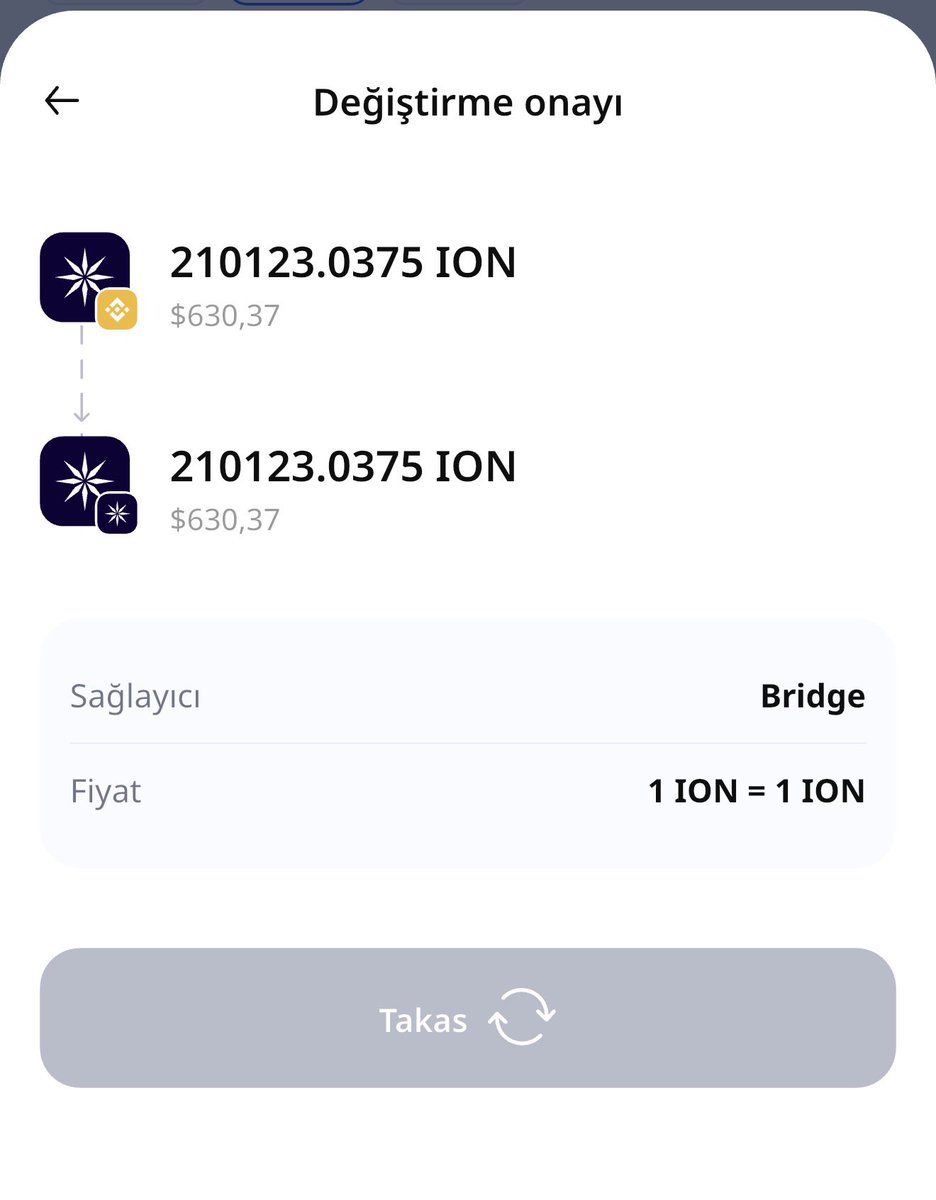 Bsc 👉$ION no change