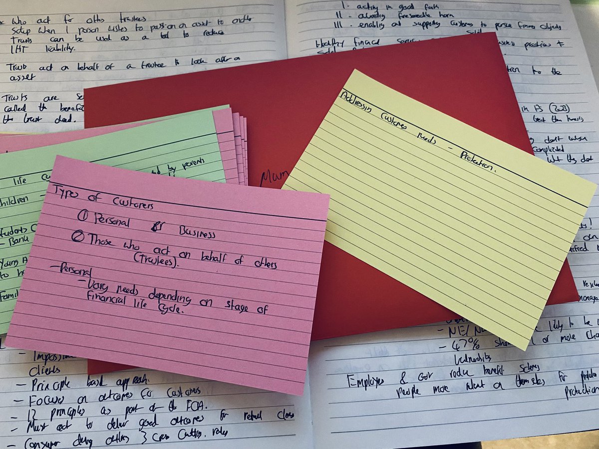 Flash cards and Christmas cards.  Yes, this is how I am spending Christmas Eve Eve, in full prep mode for my first CeMAP exam!  #CeMAPExam