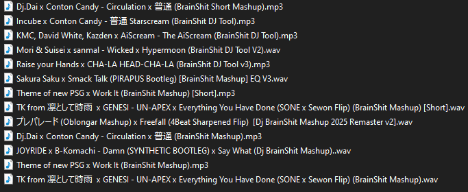 DjBrainShit's tweet photo. XMas Pack 2025 DL
私の今年のすべてのマッシュアップです。ショートバージョンも。
ぜひ使ってください。

🎁

https://t.co/tOi51ENsWF https://t.co/FZ5V77ijlV