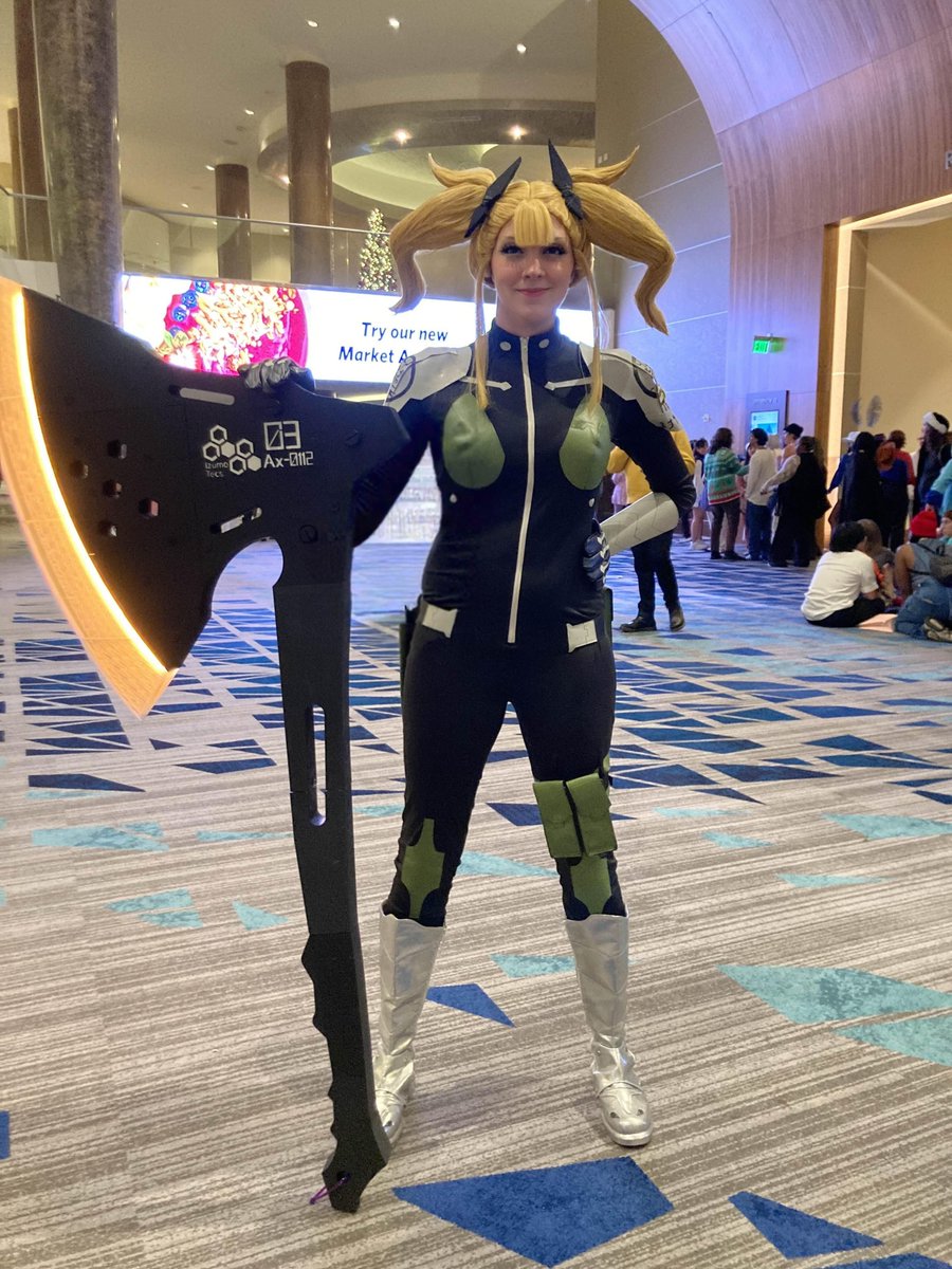 FawnX0's tweet photo. My Kikoru Shinomiya cosplay from Kaiju No. 8 #holmat https://t.co/HUOKbaAY8R