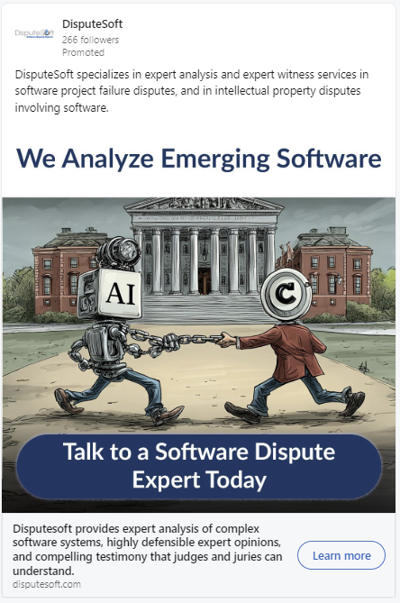 disputesoft's tweet photo. Contact DisputeSoft for a free software disputes case evaluation.

https://t.co/I1IDuapvJ4 https://t.co/yccAr9twT0