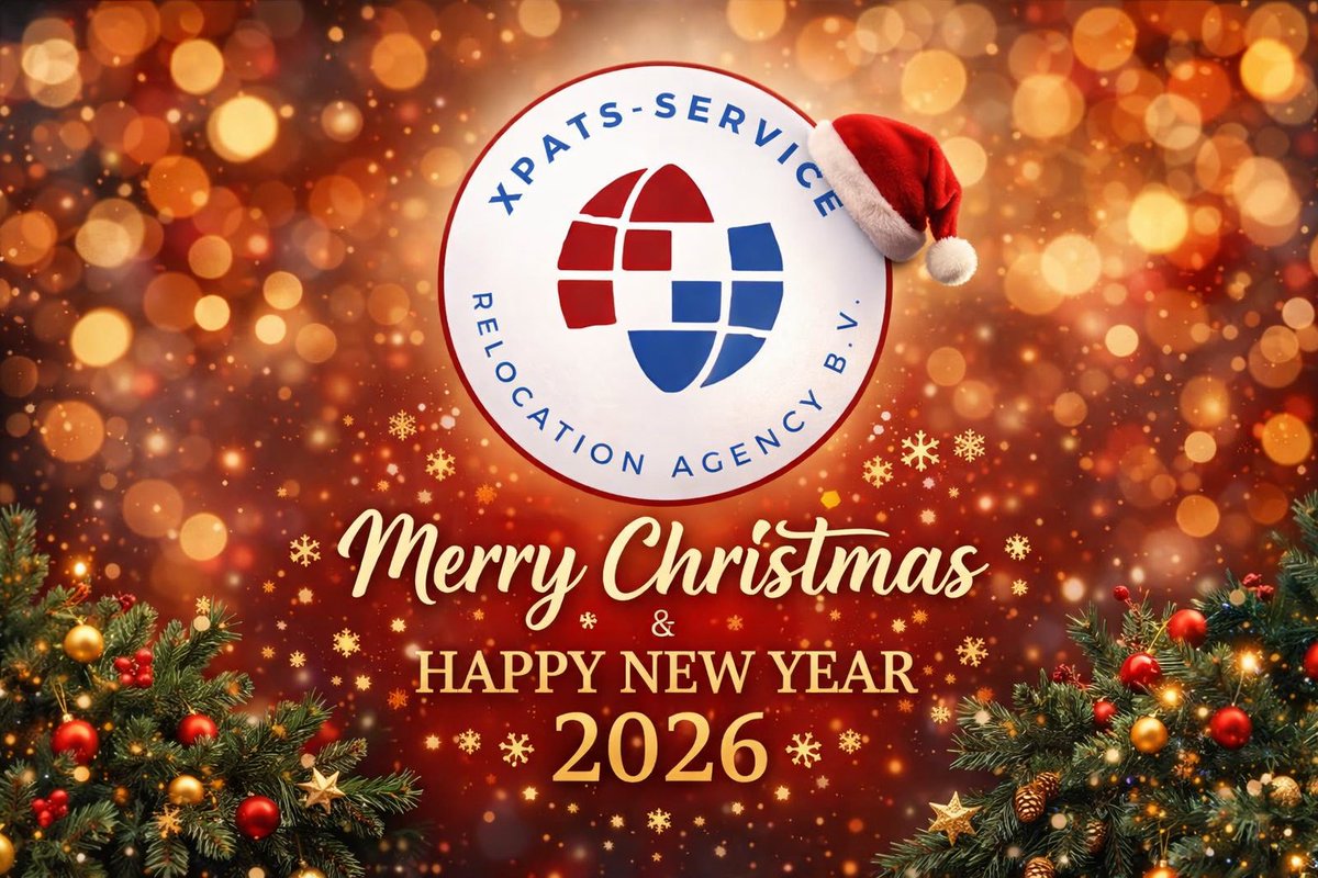 XpatsService's tweet image. Xpats-Service Relocation Agency B.V. wishes everyone a beautiful holiday season 🎄🎅
#expat #Relocation #immigration