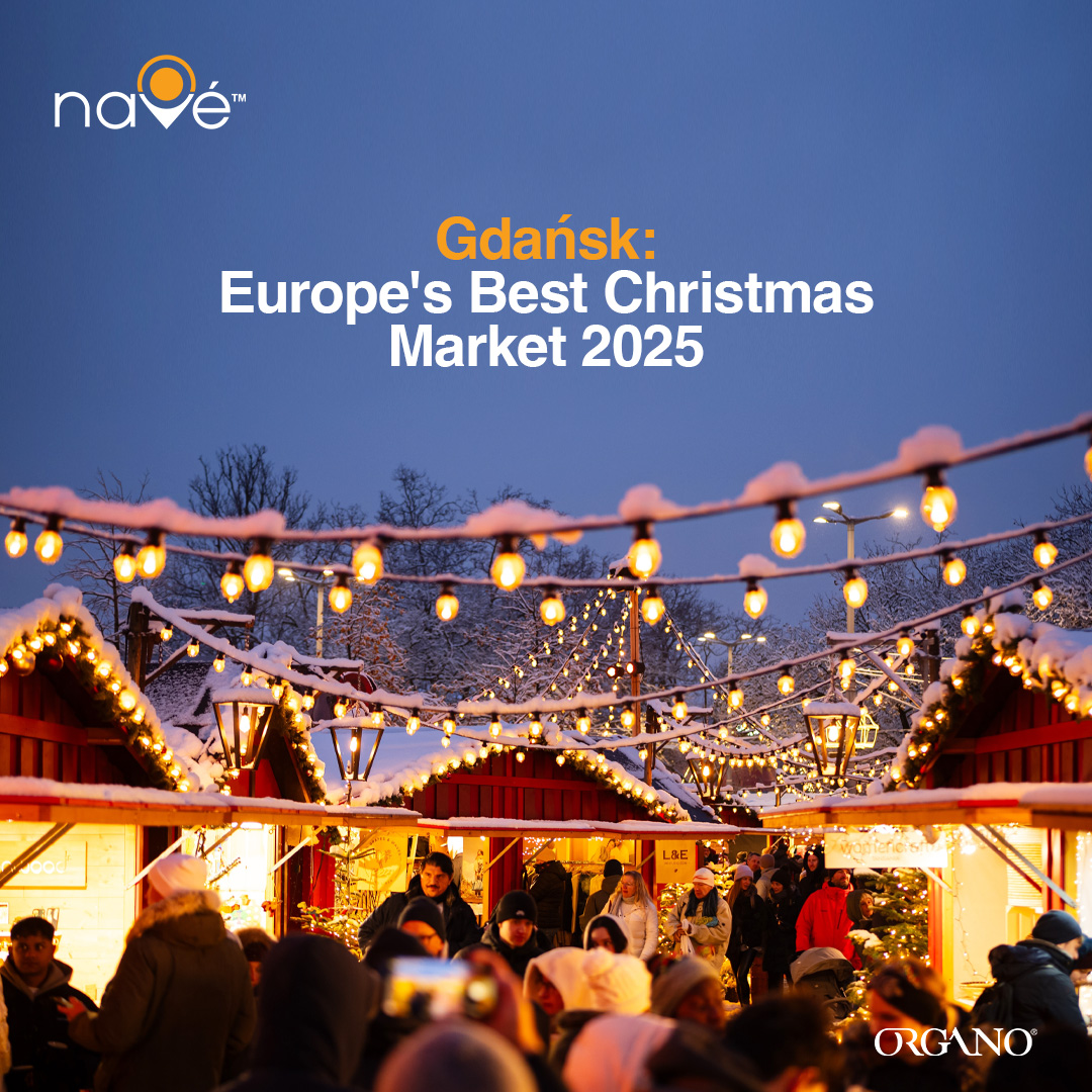 Gdańsk just won Europe's top Christmas market award—with the highest vote count in the competition's history.  Full guide on where to go this season: blog.organogold.com/christmas-mark… #TravelbyNave