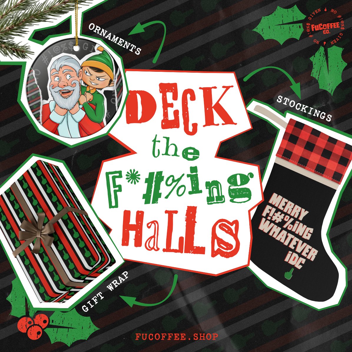 FuCoffeeCo's tweet image. Its the last chance to get your hands on our exclusive Christmas merch 🎄🎁