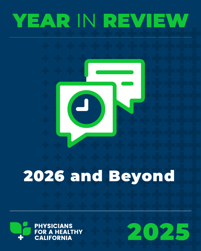 Physicians for a Healthy California tweet media