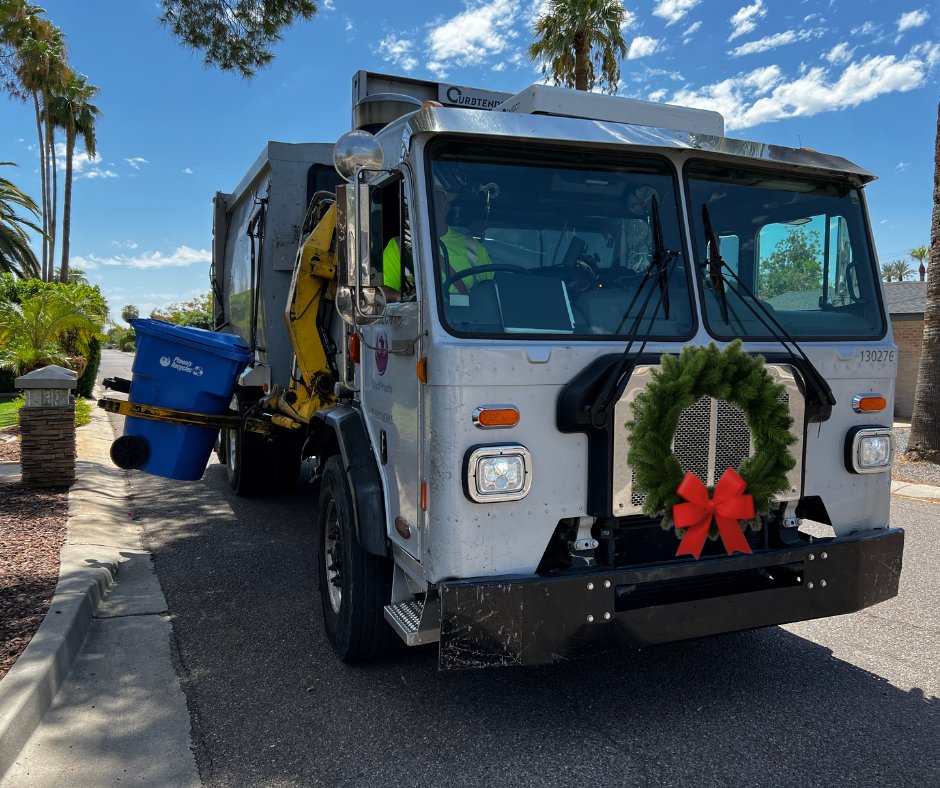 🎁CHRISTMAS COLLECTION SCHEDULE

There will be no solid waste collection on Christmas Day (this Thursday).

Thursday's and Friday's collections will be pushed back by one day.

Thursday➡️collected Friday 12/26
Friday➡️collected Saturday 12/27